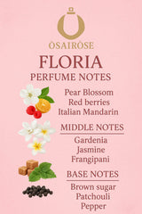 Floria by Usairose - Fresh, Floral Sophisticated Fragrance Inspired by Gucci Flora