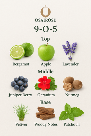 9-O-5 by Usairose Sophisticated Men’s Perfume Inspired by Office for Men